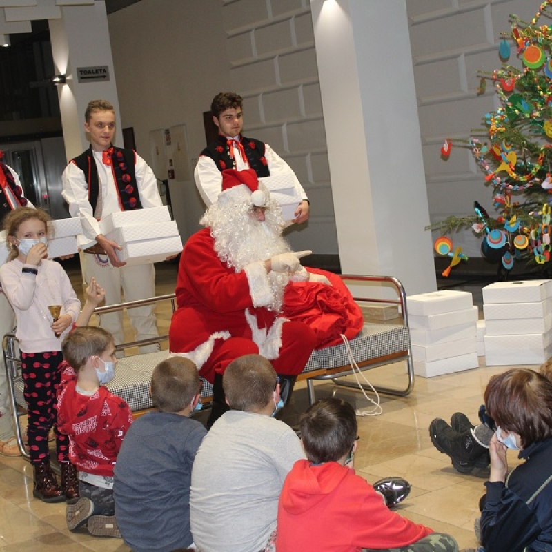 foto:  Spotkanie z Mikołajem w BCK
