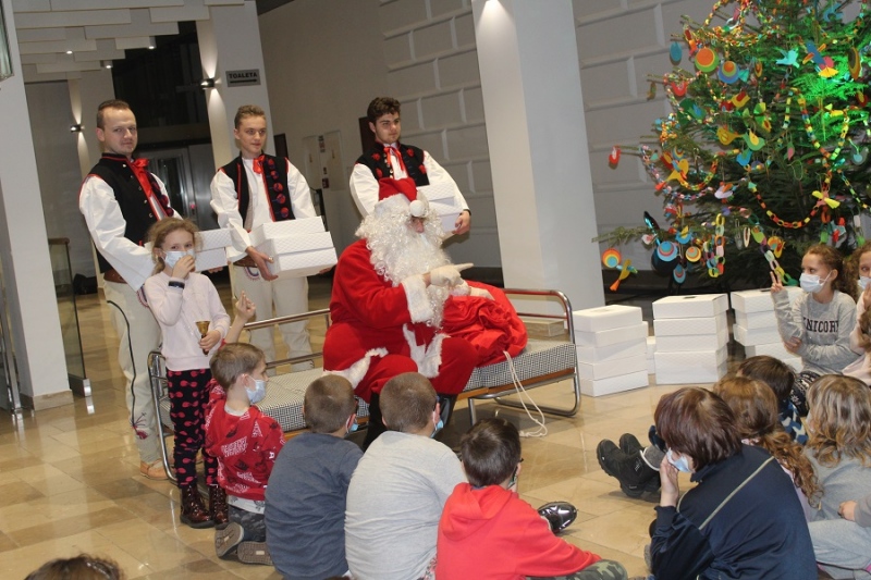 foto:  Spotkanie z Mikołajem w BCK